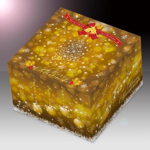 idc2011 ()さんのクリスマスケーキ用の箱の表面デザインへの提案