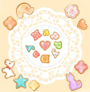 katty_cat (katty_cat)さんの誕生日や記念日用ケーキ箱のかわいいパッケージイラストへの提案