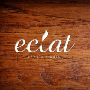 msidea (msidea)さんのキャンドルスクール『candle studio eclat(エクラ)』のロゴへの提案