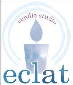 bun3 (bun3)さんのキャンドルスクール『candle studio eclat(エクラ)』のロゴへの提案