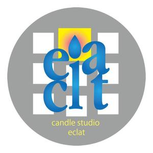 Miwa (Miwa)さんのキャンドルスクール『candle studio eclat(エクラ)』のロゴへの提案