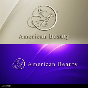Riku5555 (RIKU5555)さんの化粧品自社ブランド『American Beauty』のロゴへの提案