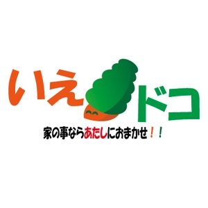山猫デザイン (yamanoneko)さんの中古住宅専門店「いえドコ」のロゴへの提案