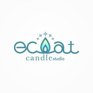 izumi kyou (izukyou)さんのキャンドルスクール『candle studio eclat(エクラ)』のロゴへの提案