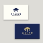 tanaka10 (tanaka10)さんの生涯学習コミュニティ事業「みらい大学」のロゴへの提案