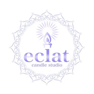 saiga 005 (saiga005)さんのキャンドルスクール『candle studio eclat(エクラ)』のロゴへの提案