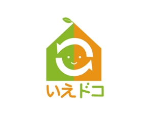 ymdesign (yunko_m)さんの中古住宅専門店「いえドコ」のロゴへの提案