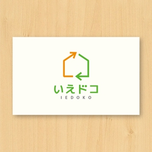 tanaka10 (tanaka10)さんの中古住宅専門店「いえドコ」のロゴへの提案