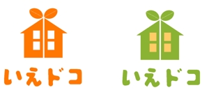 arc design (kanmai)さんの中古住宅専門店「いえドコ」のロゴへの提案