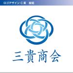 S-Designさんの株式会社三貴商会の名刺に印刷したりホームページに掲載するロゴへの提案