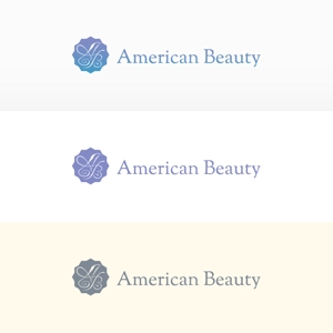 enj19 (enj19)さんの化粧品自社ブランド『American Beauty』のロゴへの提案