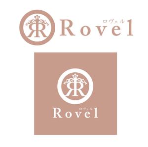 FISHERMAN (FISHERMAN)さんの表参道のまつげエクステサロン『Rovel（ロヴェル)』のロゴ作成への提案