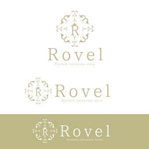yoshidada (yoshidada)さんの表参道のまつげエクステサロン『Rovel（ロヴェル)』のロゴ作成への提案