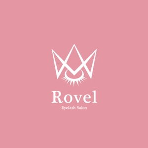 shirokuma_design (itohsyoukai)さんの表参道のまつげエクステサロン『Rovel（ロヴェル)』のロゴ作成への提案