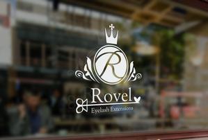 enj19 (enj19)さんの表参道のまつげエクステサロン『Rovel（ロヴェル)』のロゴ作成への提案