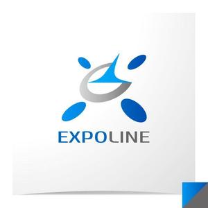 ＊ sa_akutsu ＊ (sa_akutsu)さんの展示会×営業支援サービス「EXPOLINE」のロゴへの提案