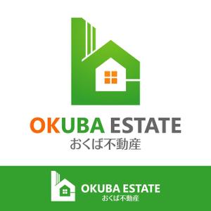 kazubonさんの地元に密着した不動産営業会社「おくば不動産」のロゴへの提案