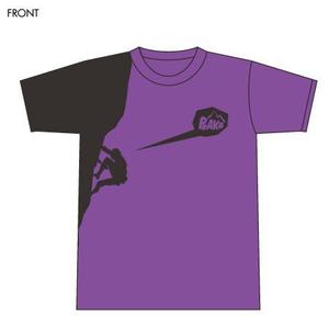 TYPOWORKS_Kusayama (TypoWorks)さんのクライミング施設の2015年度オリジナルTシャツへの提案