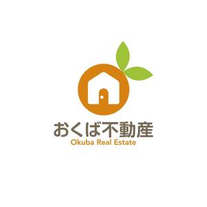 toto046 (toto046)さんの地元に密着した不動産営業会社「おくば不動産」のロゴへの提案