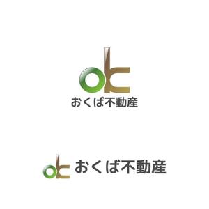 Yolozu (Yolozu)さんの地元に密着した不動産営業会社「おくば不動産」のロゴへの提案
