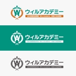 shirokuma_design (itohsyoukai)さんのe-Learningを使ったの塾のロゴ「ウィルアカデミー」「WILL Academy」のロゴへの提案