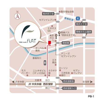 新規スタジオの案内地図作成 手書き風歓迎 の依頼 外注 地図 案内図作成の仕事 副業 クラウドソーシング ランサーズ Id