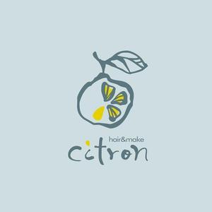 鈴木 ようこ (yoko115)さんの美容室 『citron』 のロゴへの提案