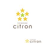 smileblueさんの美容室 『citron』 のロゴへの提案