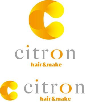 soramomoさんの美容室 『citron』 のロゴへの提案