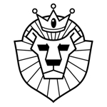 catmaskさんの王冠を被ったライオンの顔のキャラクターデザインへの提案