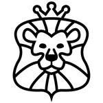 kosa (kosatsune)さんの王冠を被ったライオンの顔のキャラクターデザインへの提案