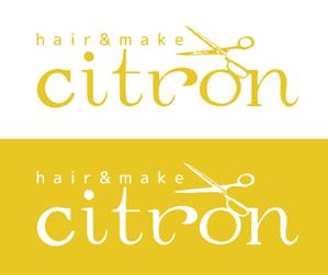 offiseSD ()さんの美容室 『citron』 のロゴへの提案