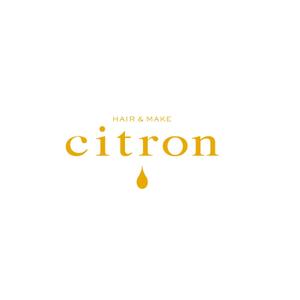 DOF2さんの美容室 『citron』 のロゴへの提案