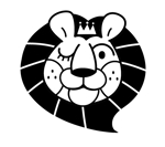 福留 和 (nono1211)さんの王冠を被ったライオンの顔のキャラクターデザインへの提案