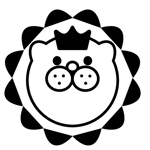トキタ (tsubumi)さんの王冠を被ったライオンの顔のキャラクターデザインへの提案