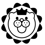 トキタ (tsubumi)さんの王冠を被ったライオンの顔のキャラクターデザインへの提案