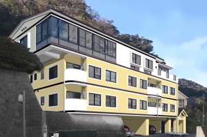 ki-mi  (ki2116)さんの海沿い国道の賃貸マンションの外観カラーイメージ募集への提案