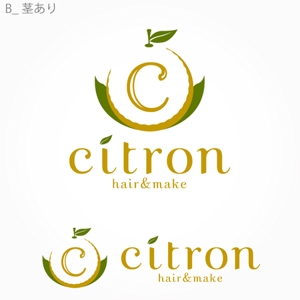 bukiyou (bukiyou)さんの美容室 『citron』 のロゴへの提案