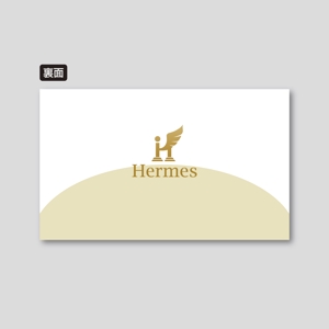 Maruni Print (maruni_pro)さんのWebメディア運営会社「株式会社ヘルメス」の名刺デザイン【ロゴデータあり】への提案