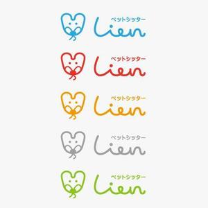 eiasky (skyktm)さんのペットシッター「Lien」のロゴ作成 への提案
