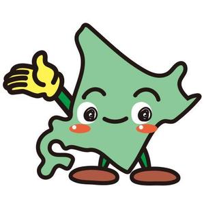 タケロボ (takerobo)さんの北海道の地図をモチーフにした可愛いイラストへの提案