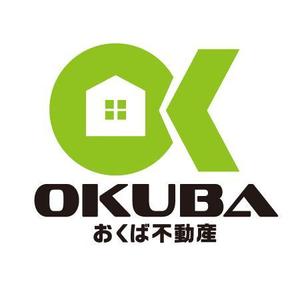 CF-Design (kuma-boo)さんの地元に密着した不動産営業会社「おくば不動産」のロゴへの提案