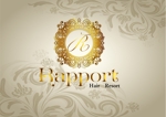 田中 (maronosuke)さんの美容室「Rapport　Ｈair　Ｒesort」（ラポール　ヘア　リゾート）のロゴへの提案