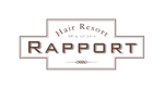nobdesign (nobdesign)さんの美容室「Rapport　Ｈair　Ｒesort」（ラポール　ヘア　リゾート）のロゴへの提案