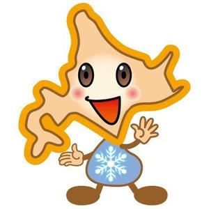 おはようございます！ (omusubikun)さんの北海道の地図をモチーフにした可愛いイラストへの提案