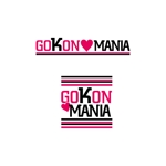 arizonan5 (arizonan5)さんのパーティグッズブランド「GOKON ♥ MANIA」のロゴへの提案