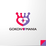 ＊ sa_akutsu ＊ (sa_akutsu)さんのパーティグッズブランド「GOKON ♥ MANIA」のロゴへの提案