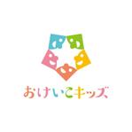 skyblue (skyblue)さんの幼児のおけいこ教室 おけいこキッズのキャラクター入りロゴへの提案