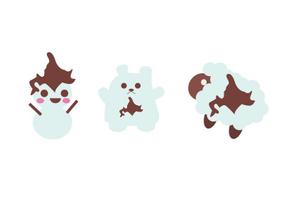 梨なめこ ()さんの北海道の地図をモチーフにした可愛いイラストへの提案