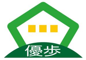 和宇慶文夫 (katu3455)さんの建築設計事務所「有限会社優歩」のロゴへの提案